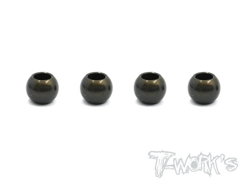 TO-206 7075-T6 Hard Coated Alum.5.8mm Pivot Ball  ( For Kyosho RB6/RZ6/ZX6 ) 4pcs.