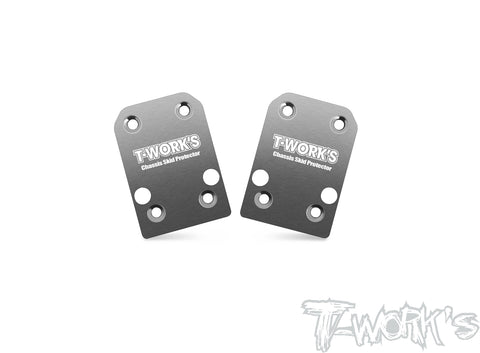 TO-220-22X-4	Stainless Steel Rear Chassis Skid Protector ( TLR 22X-4 ) 2pcs.