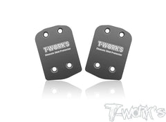 TO-220-8IGHTX 2.0	 Stainless Steel Rear Chassis Skid Protector (TLR 8IGHT X/E 2.0 & 8IGHT XT/XTE  ) 2pcs.