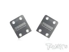 TO-220-HB Stainless Steel Rear Chassis Skid Protector ( HB Racing D815/D817/E817 D817 V2/D819 ) 2pcs.
