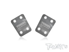 TO-220-S   Stainless Steel Rear Chassis Skid Protector ( For S-Workz S350 EVO / S350 EVO II / S35-3 / S35-3E/S35-4) 2pcs.