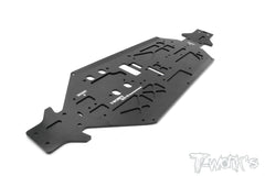 TO-228-TKI4 7075-T6 Black Hard Coated Alum. CNC Light Weight Chassis For Kyosho MP9 TKI4