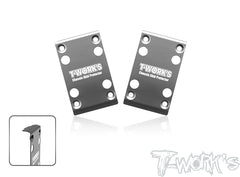 TO-235-B74.2	   Stainless Steel Front Chassis Skid Protector ( For Team Associated RC10 B74.2/B74.2D/B74.1 ) 2pcs.