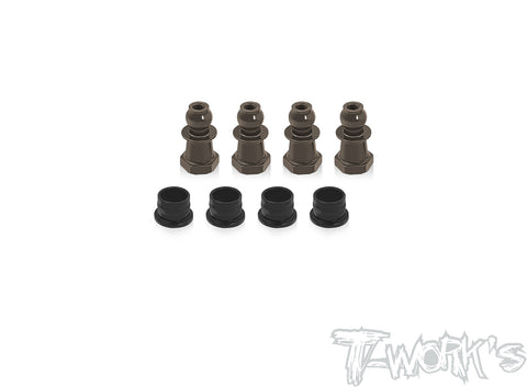 TO-240-X3GT   Hard Coated 7075-T6 Alum. Shock Standoffs ( Hong Nor X3GT/ IGT8/X3GTS'23)  4pcs.