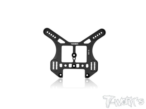 TO-242-K Black Hard Coated 7075-T6 Alum.Rear Shock Tower ( For Kyosho MP9 TKI3/TKI4 /MP9e EVO)