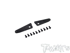 TO-246-35.4-UF Graphite Front Upper A-arm Stiffeners 1mm/1.5mm ( For Sworkz S35-4 )