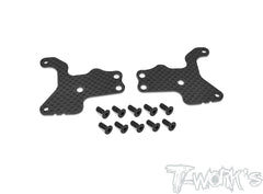 TO-246-B3.2-F  Graphite Front A-arm Stiffeners 1mm/1.2mm ( Team Associated RC8 B3.2 )