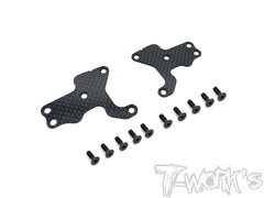 TO-246-B3.2-F  Graphite Front A-arm Stiffeners 1mm/1.2mm ( Team Associated RC8 B3.2 )