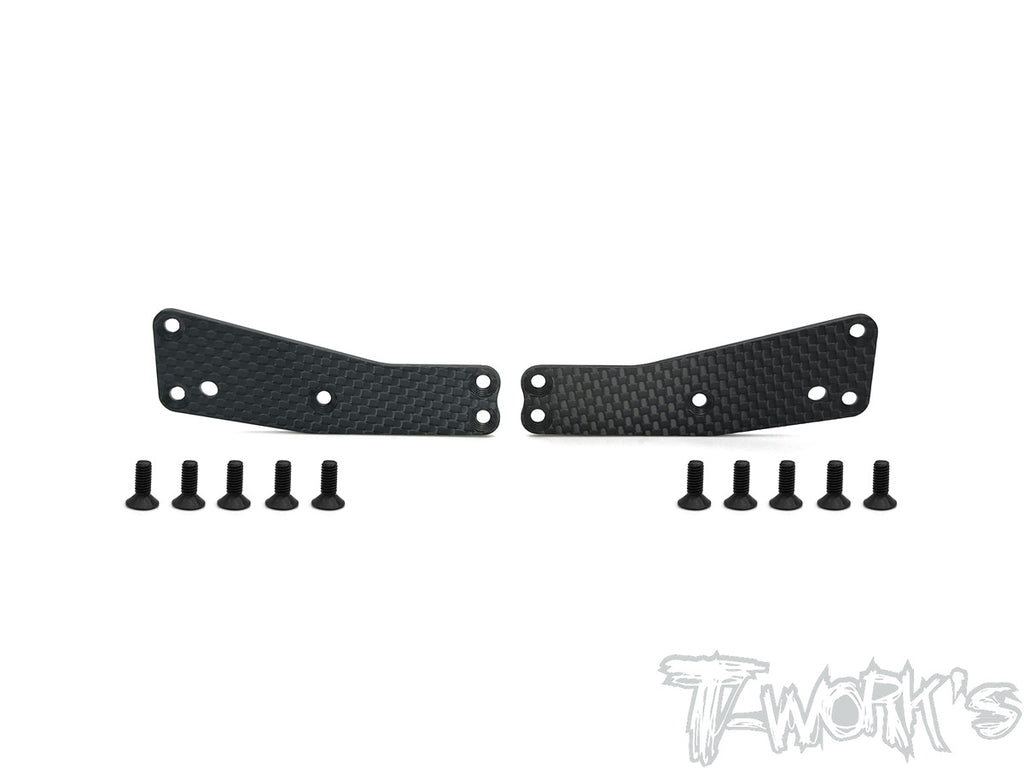 TO-246-T3.2-UF1.5	Graphite Front Upper A-arm Stiffeners 1.5mm ( For Team Associated RC8 T3.2 )