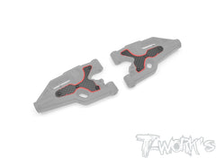 TO-246-B4-F   Graphite Front A-arm Stiffeners 1mm/1.5mm ( For Team Associated RC8 B4/B4.1 )