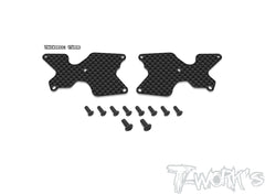 TO-246-B4-R   Graphite Rear A-arm Stiffeners 1mm/1.5mm  ( For Team Associated RC8 B4 )