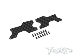 TO-246-D8WS-R    Graphite Rear A-arm Stiffeners 1.5mm/2.0mm ( For HB Racing D8 WS )