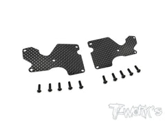 TO-246-MBX8-R Graphite Rear A-arm Stiffeners ( For Mugen MBX8 )