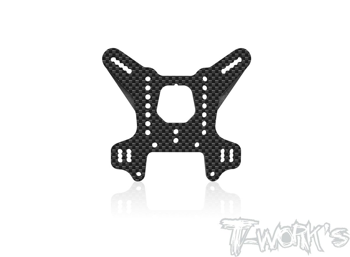 TO-247-MBX8-R+3 Graphite 4mm Rear Shock Tower +3mm ( Clancy
