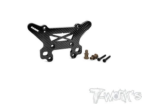 TO-247-T3.2   Graphite Front/Rear Shock Tower 4mm/5mm With short Standoffs ( For Team Associated RC8 T3.2/T3.1)