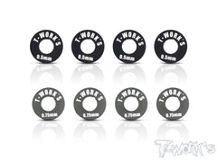 TO-248-M  Front Track Width Adj. Spacer 0.5mm & 0.75mm ( For Mugen MBX7/7R/MGT7/MBX8/Mugen MBX8R ) Each 4pcs.