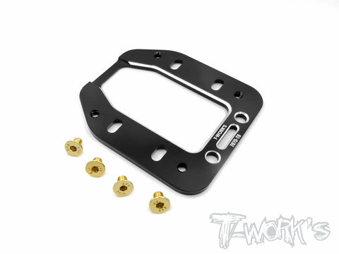 TO-254 7075-T6 Alum. One Piece Engine Mount Plate ( For Kyosho MP9 TKI3/TKI4 )