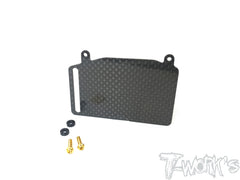 TO-255-RC8 Graphite  Fuel Tank Guard ( For Team Associated RC8 B3.1/B3.2/B4 )