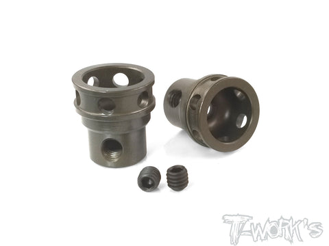 TO-257-X   Hard Coated 7075-T6 Alum. Joint Cups ( For Xray XB8/XB8'23 GTX8 ) 2pcs