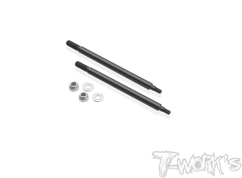 TO-260-D8T	DLC coated Front Shock Shaft  62.3mm ( For HB Racing D8T ) 2pcs.