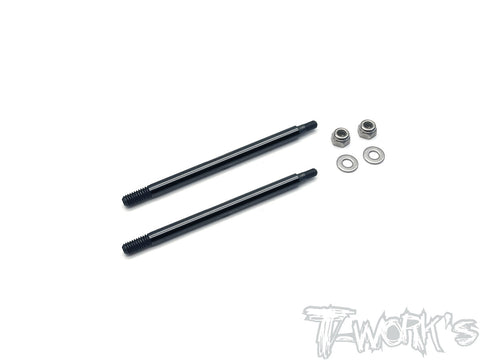 TO-260-MP10TKI2	DLC coated Front Shock Shaft  57mm ( For Kyosho MP10 TKI2/ MP11 ) 2pcs.