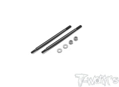 TO-260-XB8	DLC coated Front Shock Shaft  59mm/61mm (  For Xray XB8 / XB8'23) 2pcs.