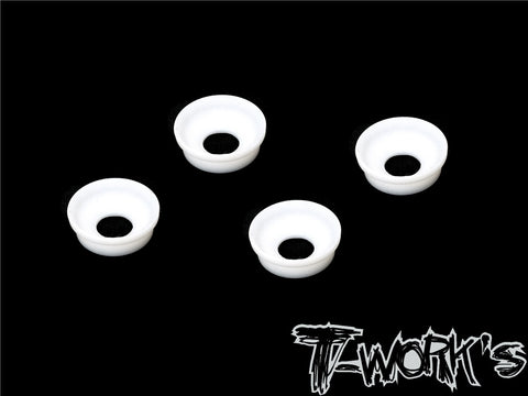 TO-268-X Front Upright Adjust Nut Teflon Spacers ( For XRAY XB8'23/22/19/18/17/GTX8'18/17 ) 4pcs.