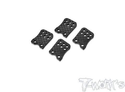 TO-279-MBX8R    Graphite Rear Hub Link A/B/C/D  ( For Mugen MBX8R )