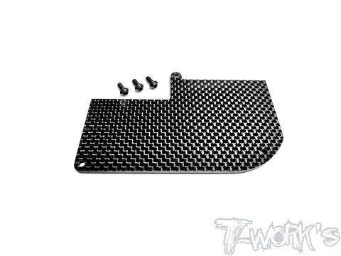 TO-297-35.4 Graphite Reciver Battery Box Plate ( Sworkz 35-4/35-3 )