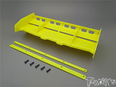 TO-308 1/8 Airflow Buggy Wing ( White /Yellow /Black )