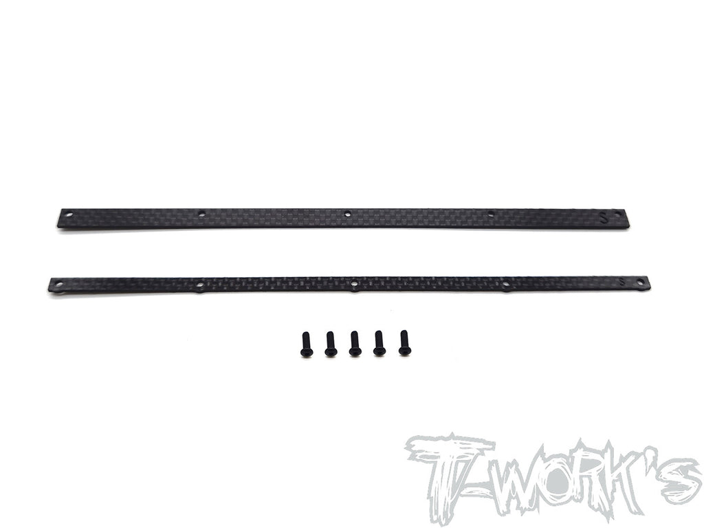 TO-309-S Graphite 1/8 Buggy Wing Wickerbill Set ( For Sworkz & VP Pro )