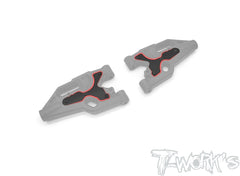 TO-312-B4      2mm FRP Front /Rear A-Arm & Front Upper A-arm Stiffeners ( For Team Associated RC8 B4 )