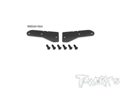 TO-312-B4      2mm FRP Front /Rear A-Arm & Front Upper A-arm Stiffeners ( For Team Associated RC8 B4 )