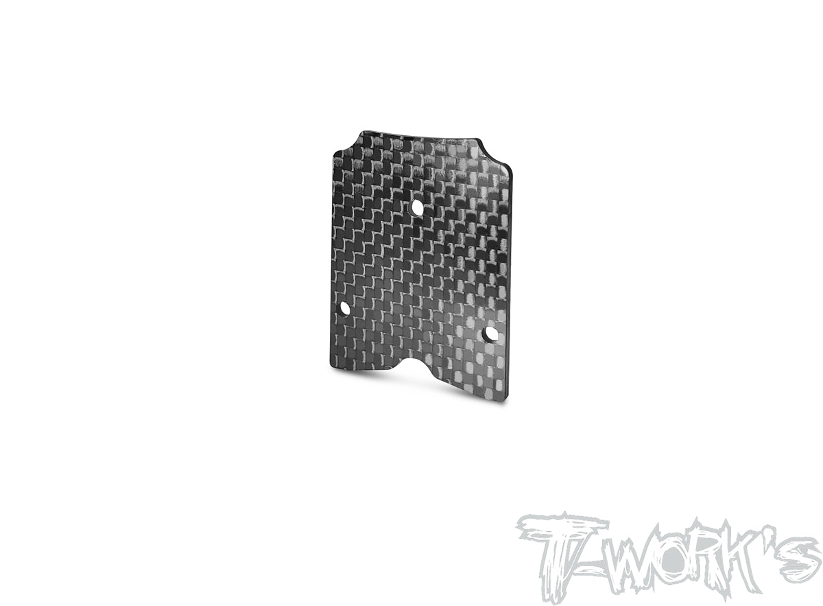 TO-318-A Graphite Rear Wing Mount Plate ( For Mugen MBX8R
