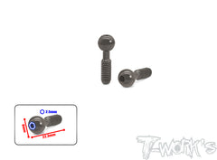 TO-322-INF   Hard Coated 7075-T6 Short / Long  Pivot Ball  2pcs.( Infinity )