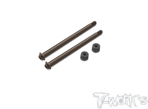 TO-323-MBX8-R	Steel Captured Design Rear Hinge pin 3.5 x 48.2mm ( Mugen MBX8R/8/7R/7/6/ECO/T )