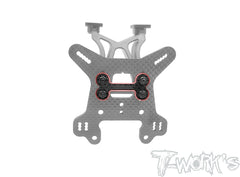 TO-328-A  Graphite Wing Mount One Piece Adapter ( For Team Associated RC8 B4 )