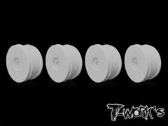 TO-339-A    1/8 Buggy Wheel 4pcs. ( White/Yellow )