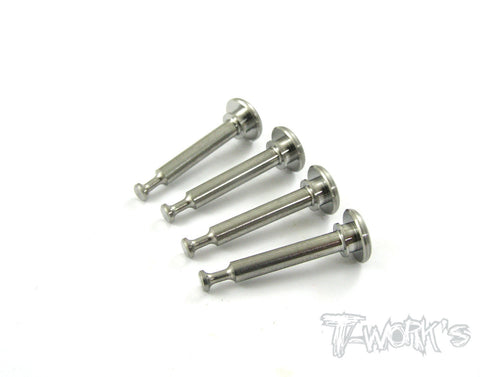 TP-007   64 Titanium Lower Shock Mount Pins(Fo Team Associated RC8 / SC8 / RC 8T)