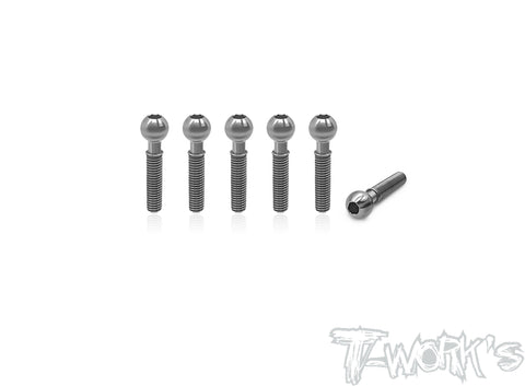 TP-015L	64 Titanium Pivot ball threaded upper arm ( For Serpent X20'23 )
