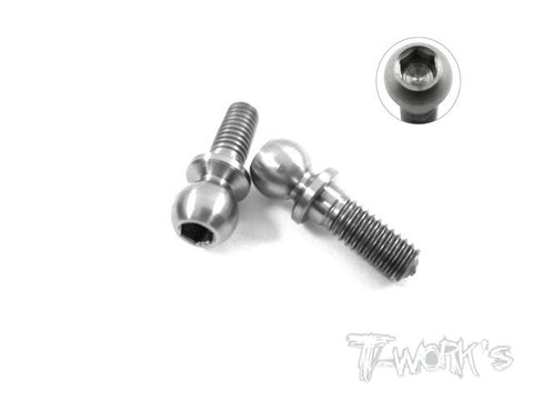 TP-018 64 Titanium 4.4mm Ball End  ( Serpent )2pcs.