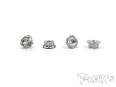 TP-025 64 Titanium Light Weight Serrated M4 Wheel Nuts ( 4pcs. )