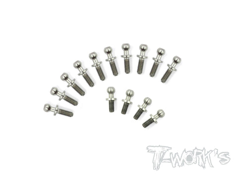TP-029 64 Titanium Ball End set  For Yokomo B-Max4 III