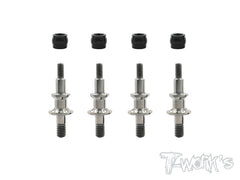 TP-050  64 Titanium Shock Standoffs With POM Shock Cap Bushings ( For TEKNO EB/NB/NT/SCT )4pcs.