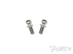 TP-059   64 Titanium Ball End( For Xray X12/ X12'16/ X12'17/X12'18 EU/X12'18 US /EU 2019 EU/US)