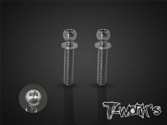 TP-059   64 Titanium Ball End( For Xray X12/ X12'16/ X12'17/X12'18 EU/X12'18 US /EU 2019 EU/US)