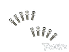 TP-059   64 Titanium Ball End( For Xray X12/ X12'16/ X12'17/X12'18 EU/X12'18 US /EU 2019 EU/US)