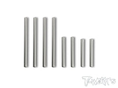 TP-083 64 Titanium Hinge Pin Set For Kyosho ZX6/ZX6.6