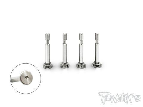 TP-086 64 Titanium Lower Shock Mount Pins (For Mugen MBX8) 4pcs.