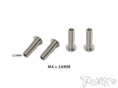 TP-087 64 Titanium Down Stop Screws  4pcs.
